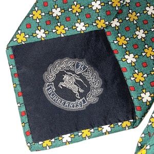 burberry silk tie